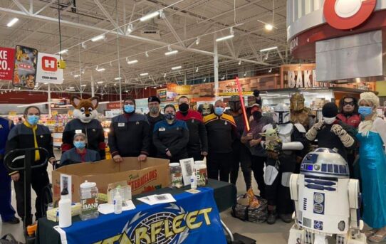 USS Battle Born teams up for local food bank