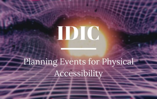 IDIC: Planning Events for Physical Accessibility